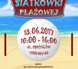 Turniej siatkówki plażowej